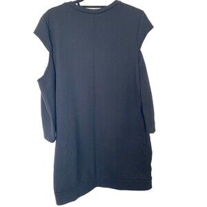 Zenana Premium Black Cold Shoulder Dress‎ Size Med/Lg
